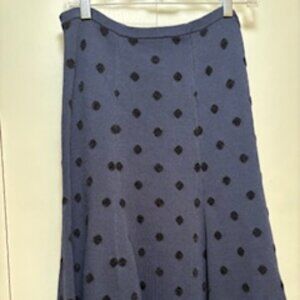 Thakoon Polka Dot heavy stretch skirt size M